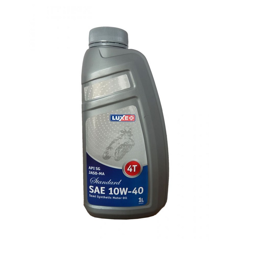 Масло моторное Люксоил Мото 4T 10W40 JASO-MA Standart 1л. п/с