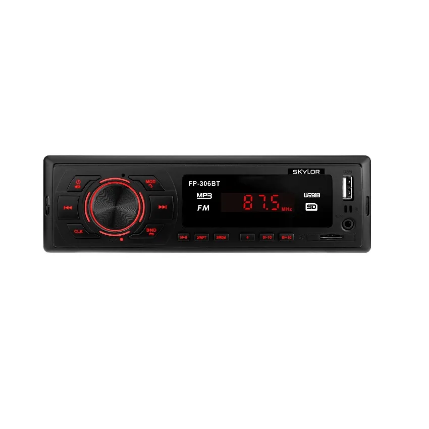 А/м SKYLOR FP-306BT red  4*40 MP3