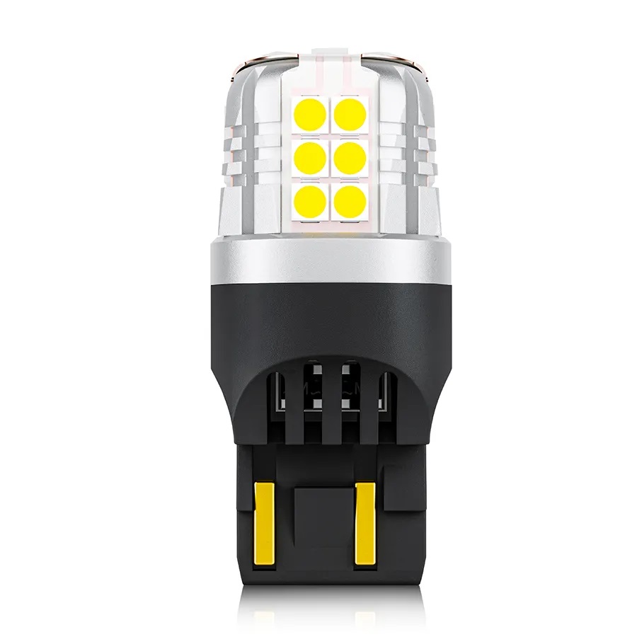 Лампа диодная ElectroKot УльтраЛед 12V W21/5W б/ц 7443 белый кт. 2шт