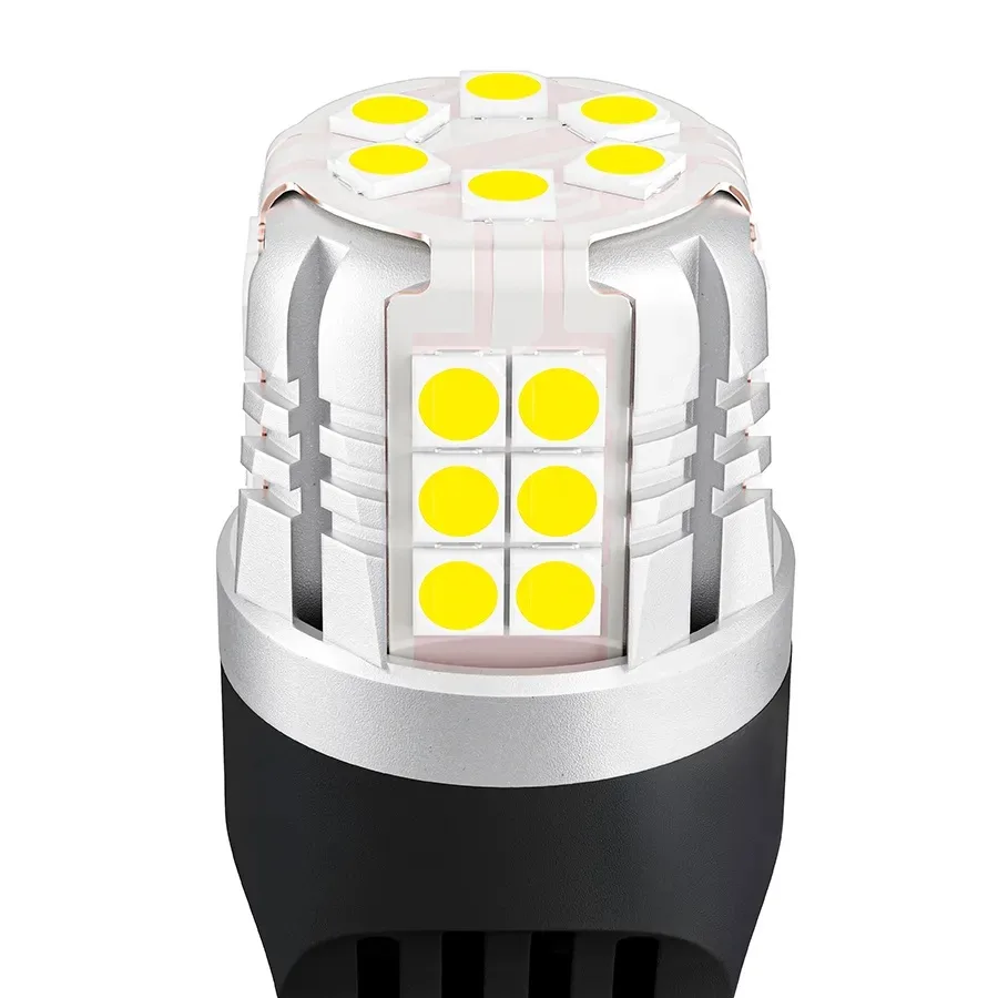 Лампа диодная ElectroKot УльтраЛед 12V W21/5W б/ц 7443 белый кт. 2шт