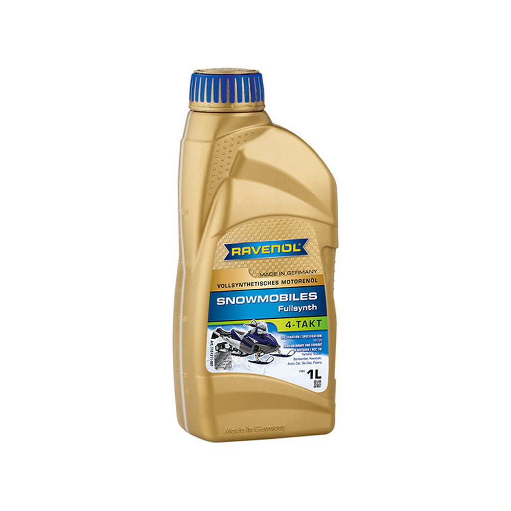 Масло моторное RAVENOL SNOWMOBILES 4-т (для снегоходов) синт. 1л