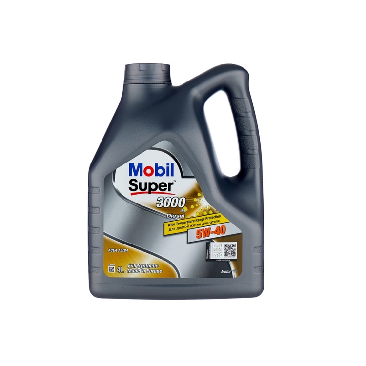 Масло моторное Mobil Super 3000 X1 A3/B4 5w40 4л.