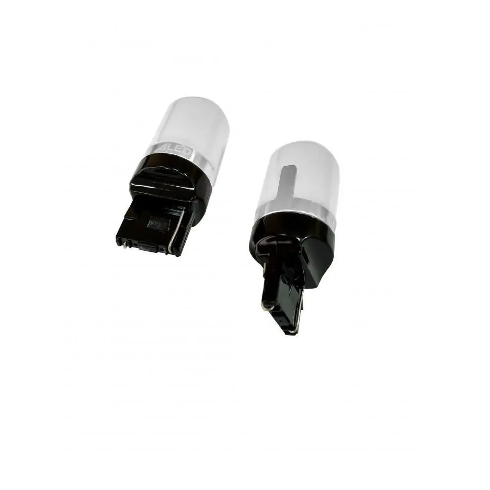Лампа диодная 10-30V W21/5W б/ц (Т20) 2хк-т 4SMD orange 1шт