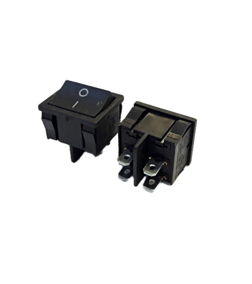 Кнопка-клавиша 250V 6A (4c) on-off mini SC-727