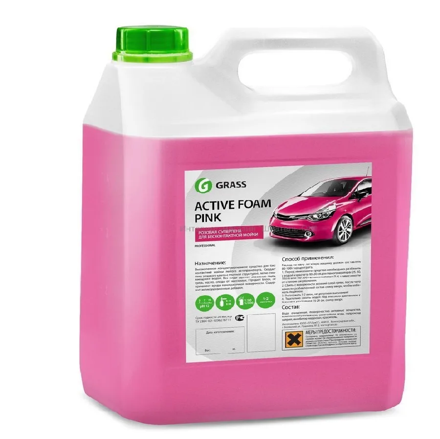 GraSS Активная пена "Active Foam Pink" (канистра 6 кг) 113121