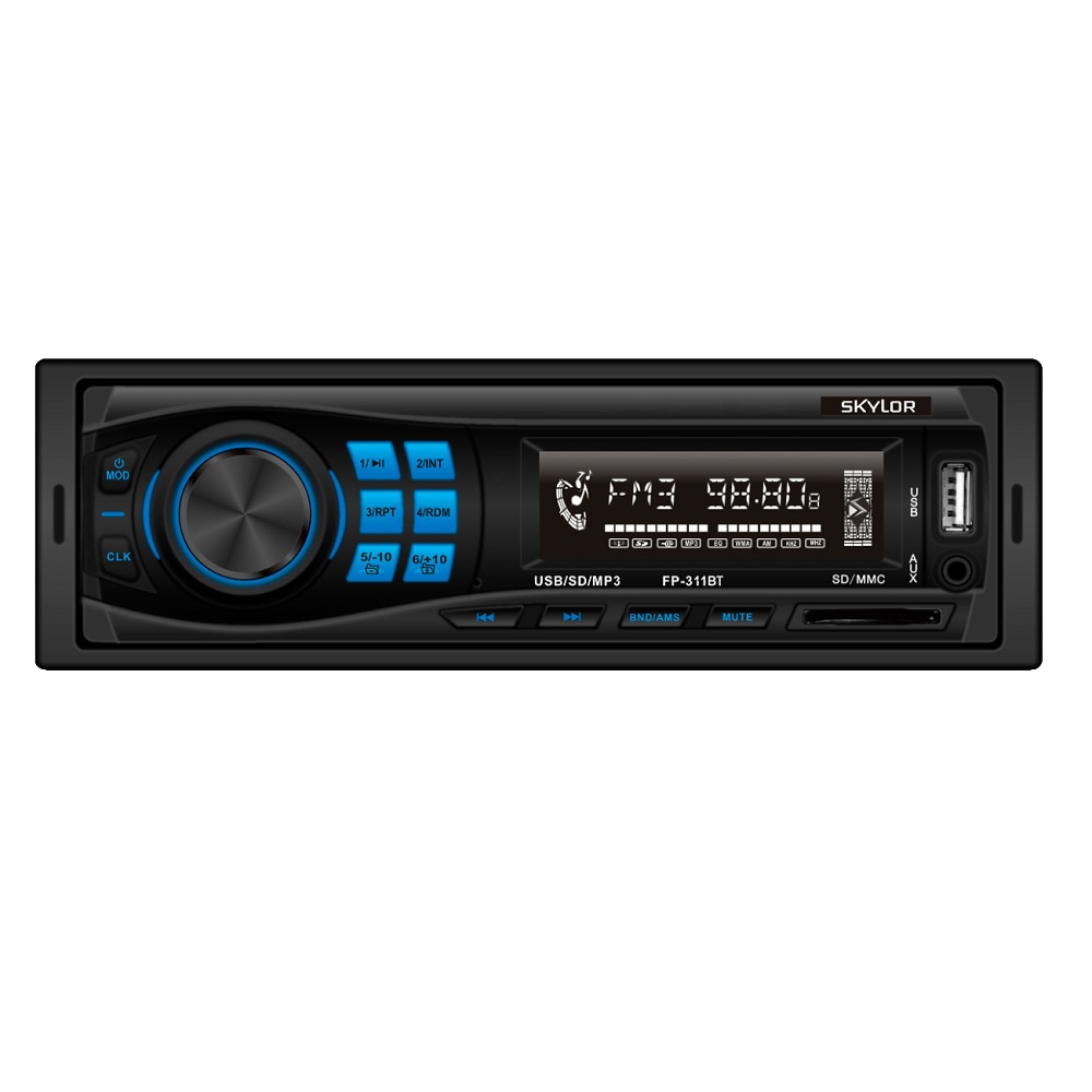 А/м SKYLOR FP-311BT black/blue 4*50 MP3