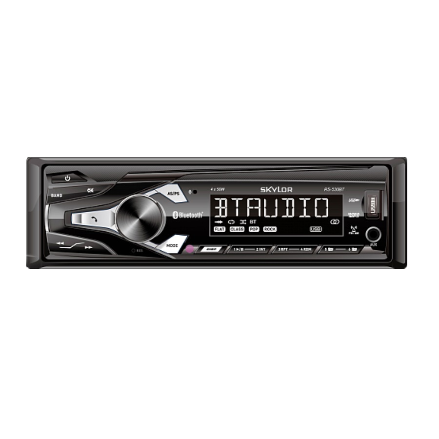 А/м SKYLOR RS-530BT white 4*50 MP3 Д/У