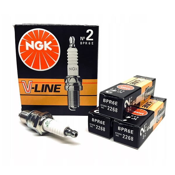 Свечи NGK V-line № 2 2268 LADA 08, FORD, OPEL (BPR6E)