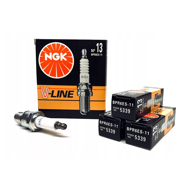 Свечи NGK V-line №13 5339 8-ми клап, HYUNDAI, KIA (BPR6ES-11)