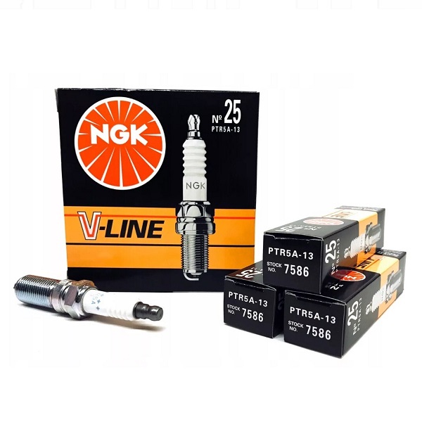 Свечи NGK V-line №25 7586 CHEVROLET, FORD, MAZDA (PTR5A-13)