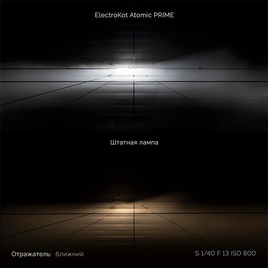 Светодиодные LED лампы ElectroKot Atomic PRIME 12V H7 6000K к-т 2шт