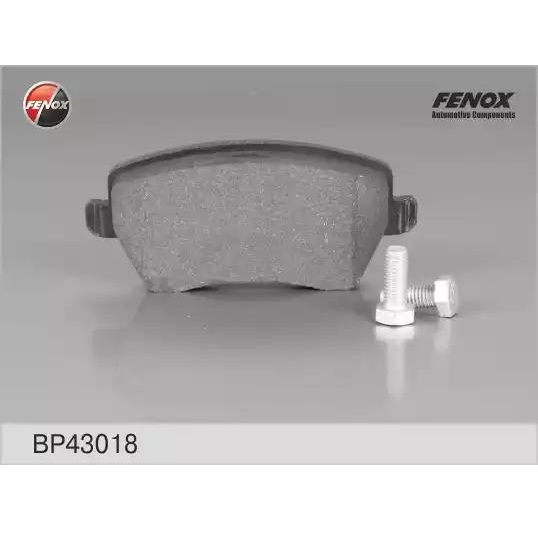 Колодки торм. перед. FENOX BP43018 Largus, Logan, Vesta 16-клап. ABS ,Nissan Micra