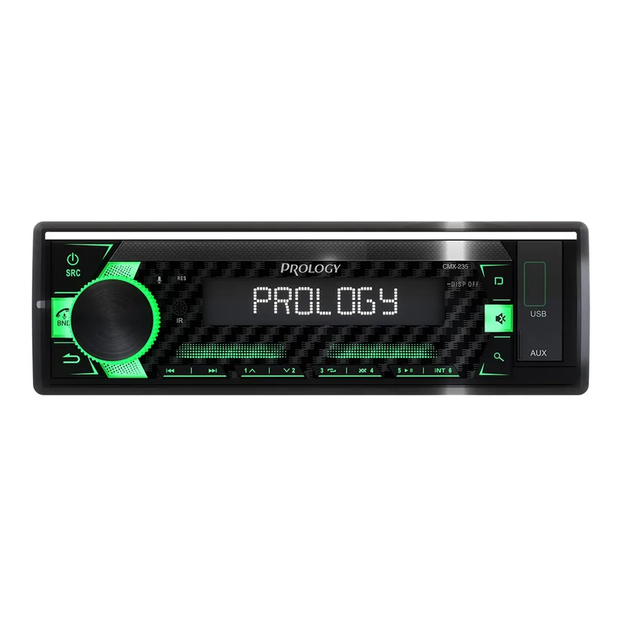 А/м Prology CMX-235 4x55Вт, BT, Multicolor, Parctronik