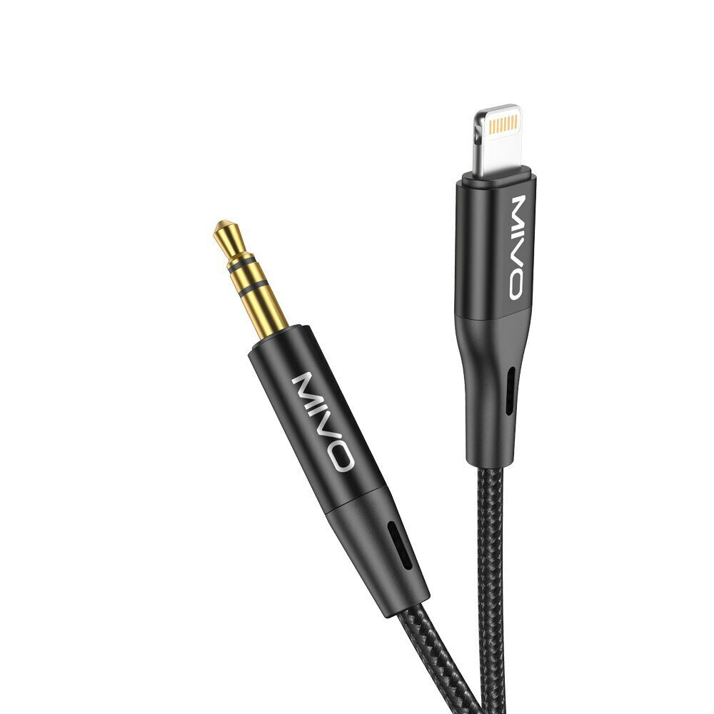 Провод 3.5 jack-jack (AUX на Lightning) Mivo A3