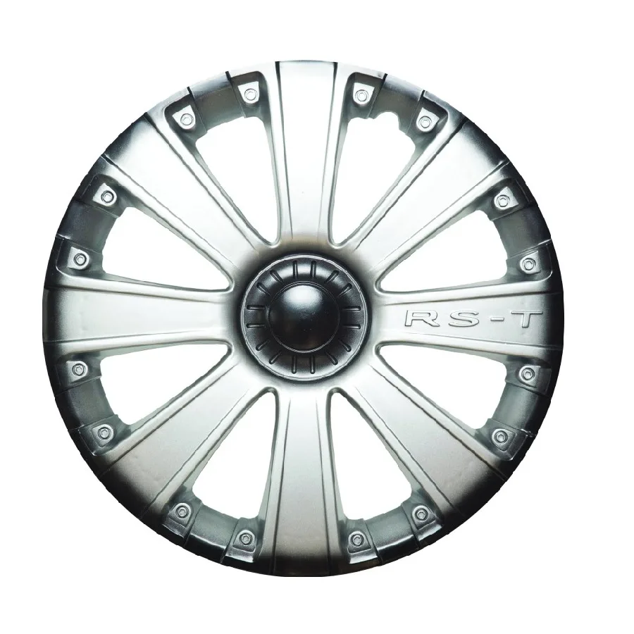 Колпаки R 15" RS-T серебристо-черный