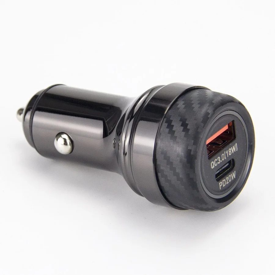 АЗУ USB порт MIVO MU338Q / Type-C / USB / 38W
