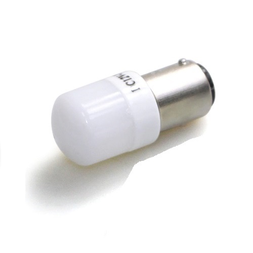 Лампа диодная 10-30V P21/5W БЕЛАЯ (супер-яркая) 1157
