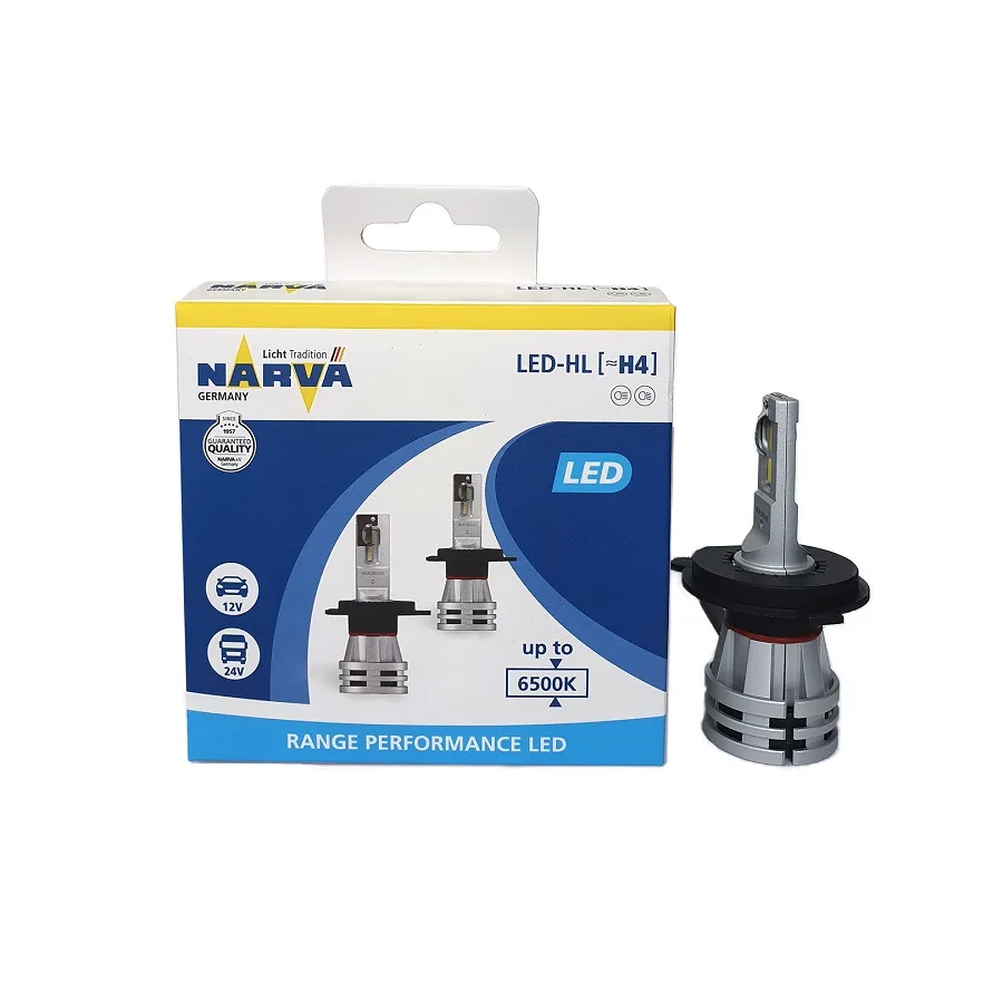 Лампа диодная OSRAM 12-24V H4 80W 6000K К-т