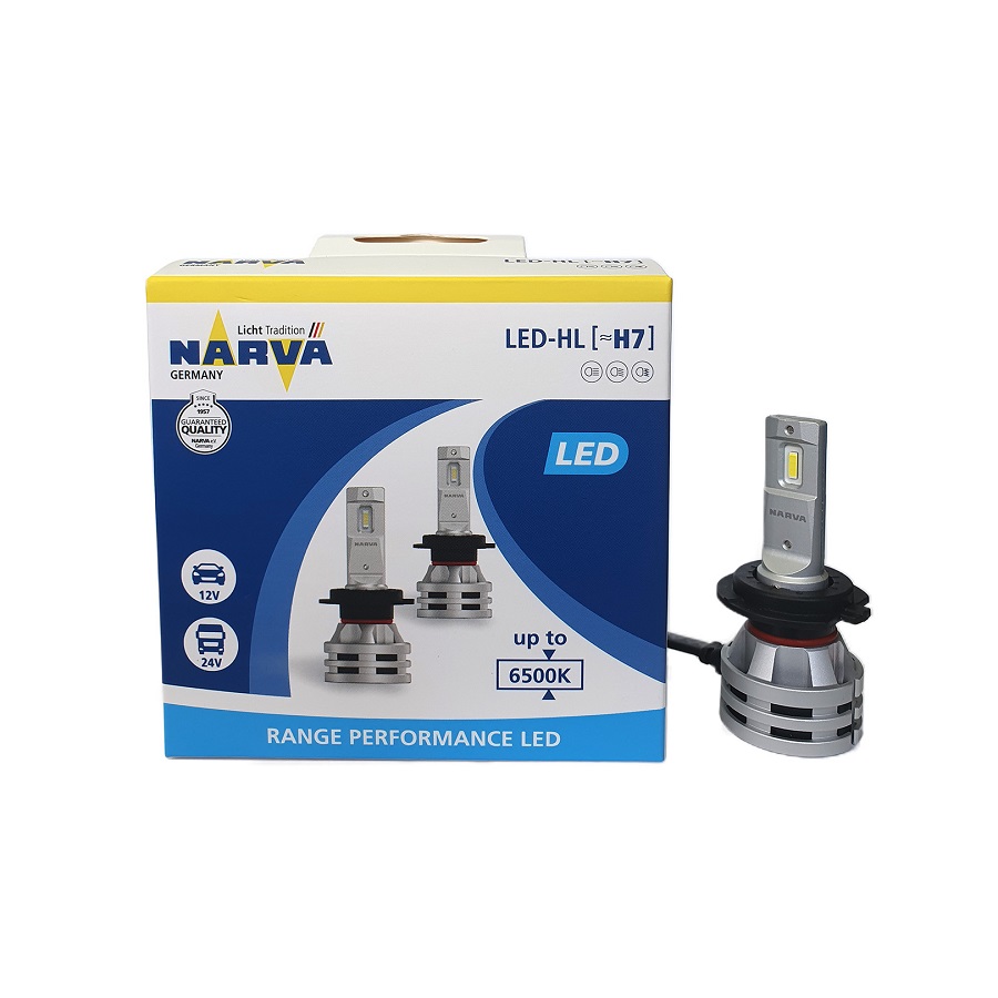 Лампа диодная OSRAM 12-24V H7 80W 6500K К-т