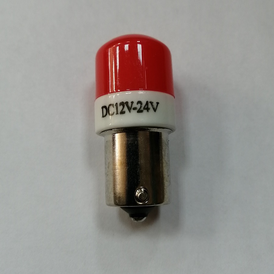 Лампа диодная 10-30V P21W BA15 (красная мигающая)
