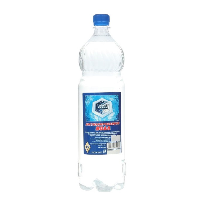 АГАТ Вода дистилированная 1,5л уп-8