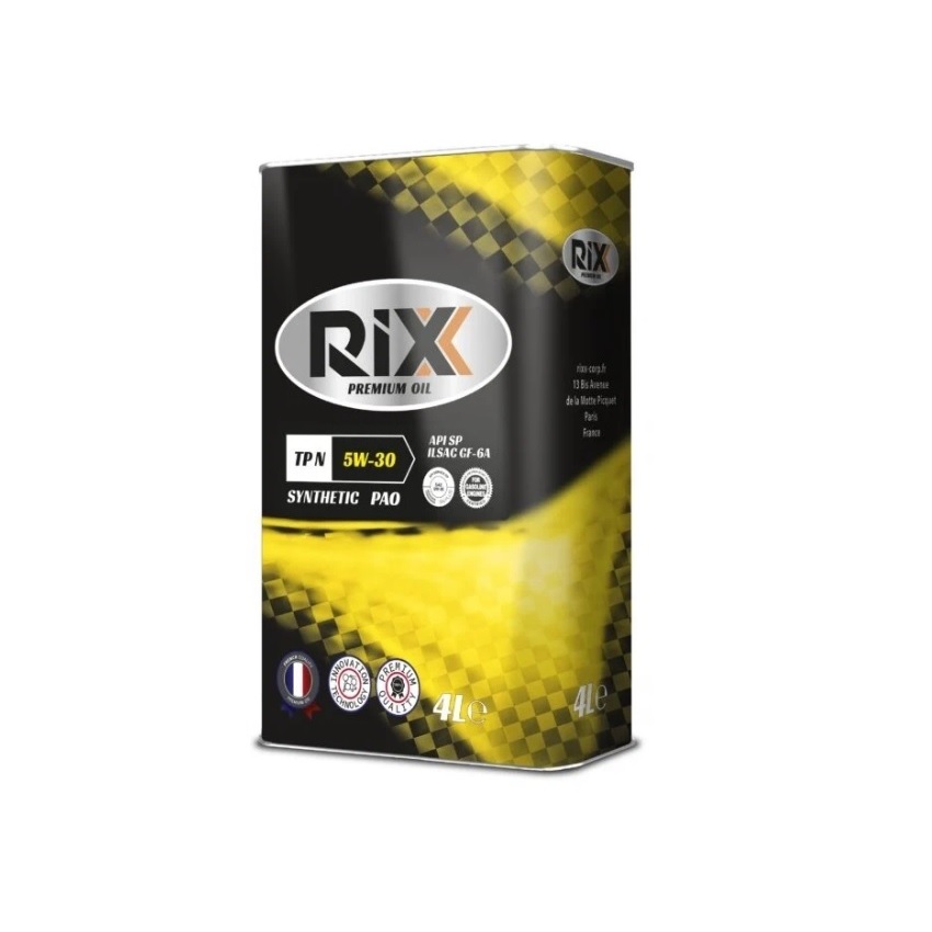 Масло моторн. RIXX TP N 5W-30 GF-6A PAO+ 1 л синт.