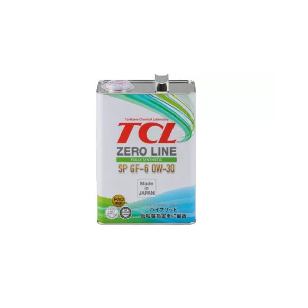 Масло моторное TCL Zero Line Fully Synth,SP GF-6,0w30 4л Z0040030SP