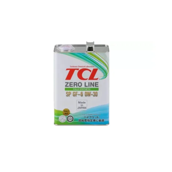 Масло моторное TCL Zero Line Fully Synth,SP GF-6,0w30 4л Z0040030SP