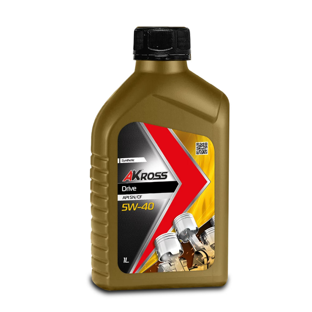 Масло моторн. AKross DRIVE 5W-40 SN/CF 1 л синт.