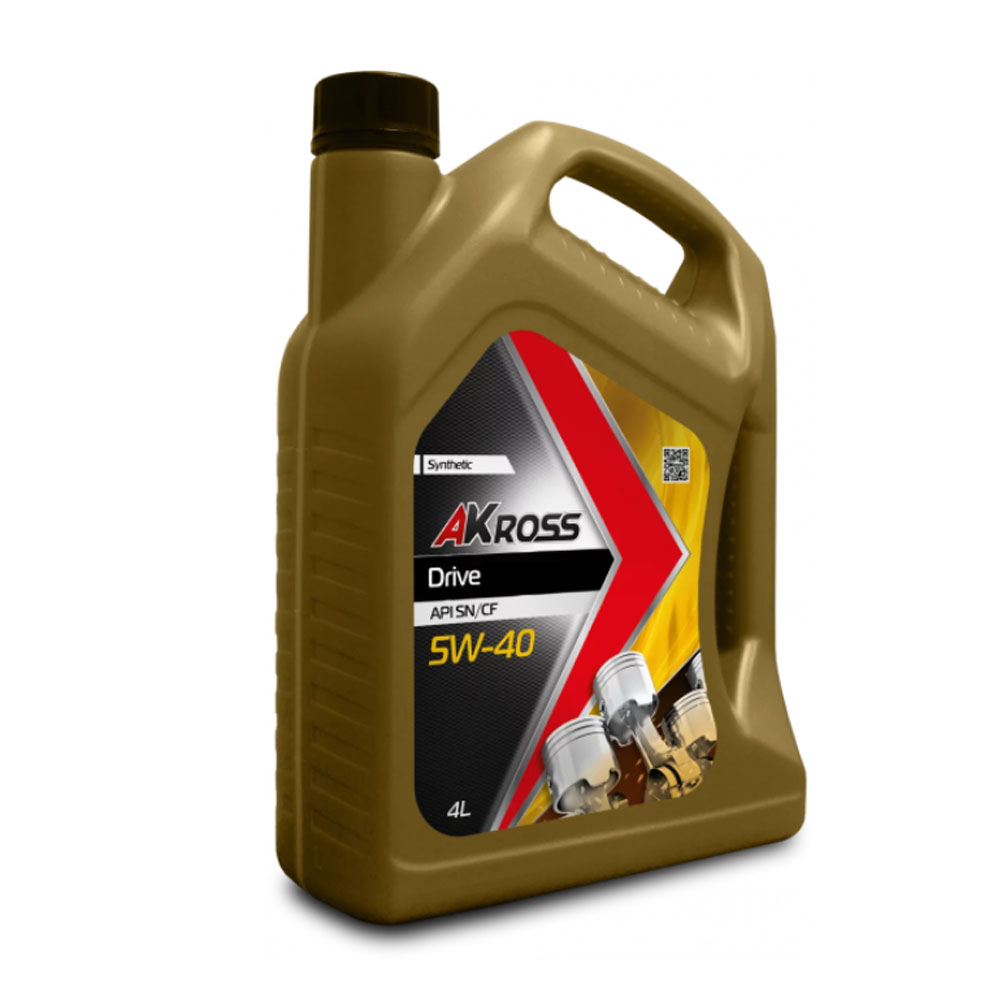 Масло моторн. AKross DRIVE 5W-40 SN/CF 4 л синт.