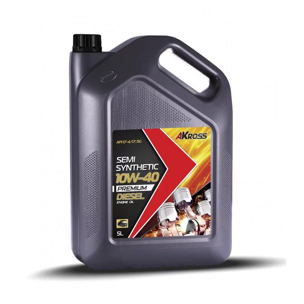 Масло моторн. AKross PREMIUM DIЕSEL 10W-40 CF-4/CF/SG  5 л п/синт.