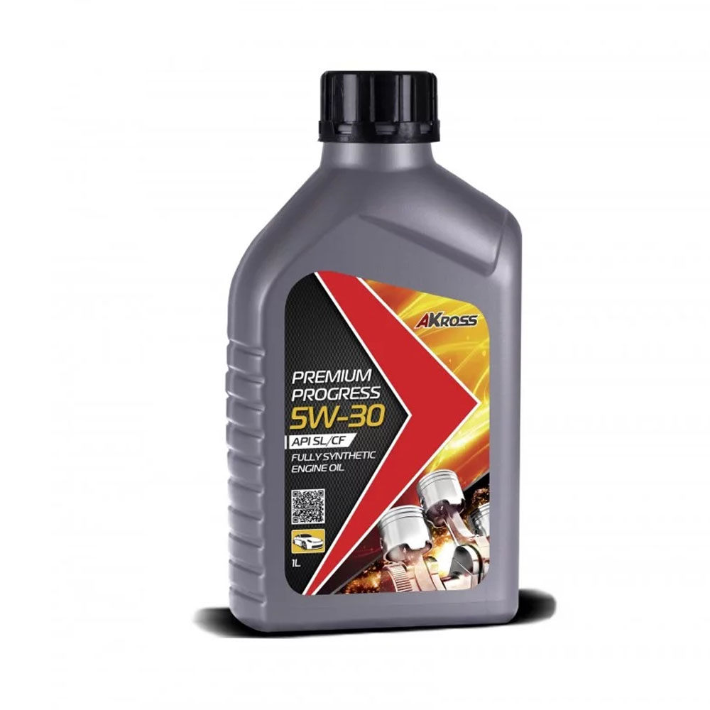 Масло моторн. AKross PREMIUM PROGRESS 5W-30 SL/CF 1 л синт.