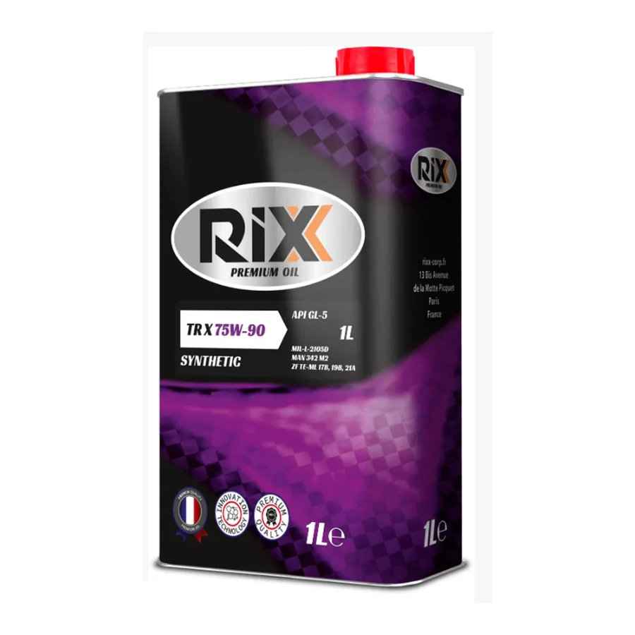 Масло транс. RIXX GL-5 TR X 75W90 1 л
