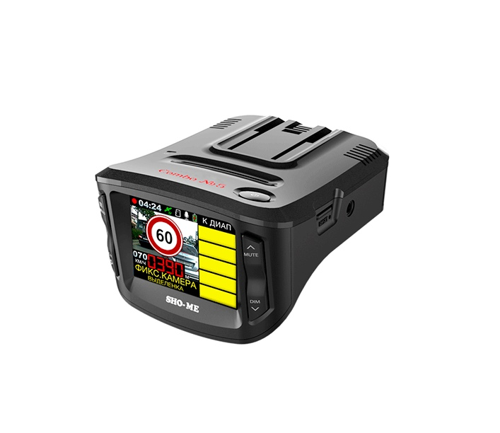 Антирад+Видеорег. Sho-Me Combo 5 A12 FullHD GPS
