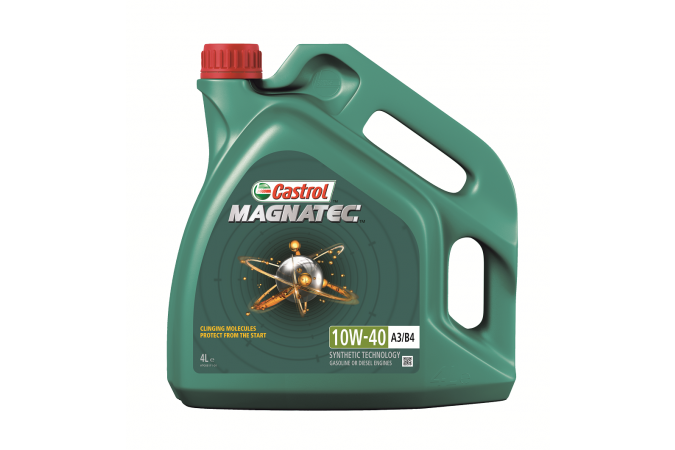 Масло моторное Castrol Magnatec 10w40 A3/B4 п/с 4л