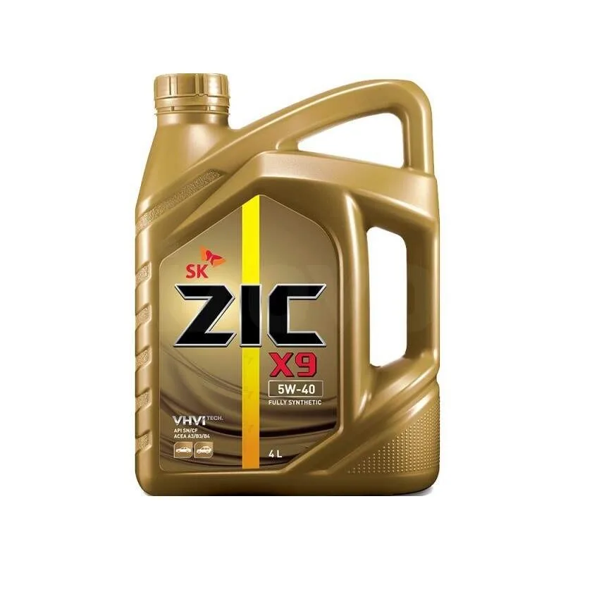 Масло моторное ZIC X9 5w40 A3/B3/B4 SP 4л