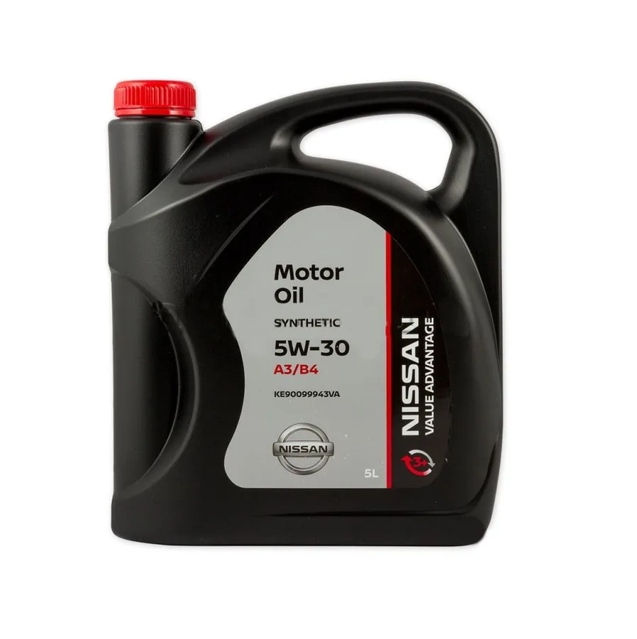 Масло моторное Nissan 5W30 A3/B4 Россия 5л