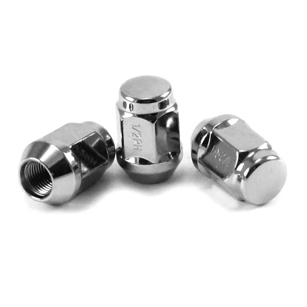 Гайка M12x1.25 hex 19 (ХРОМ)