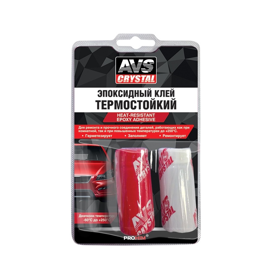 Клей эпоксидный (термостойкий) 80 г AVS AVK-128