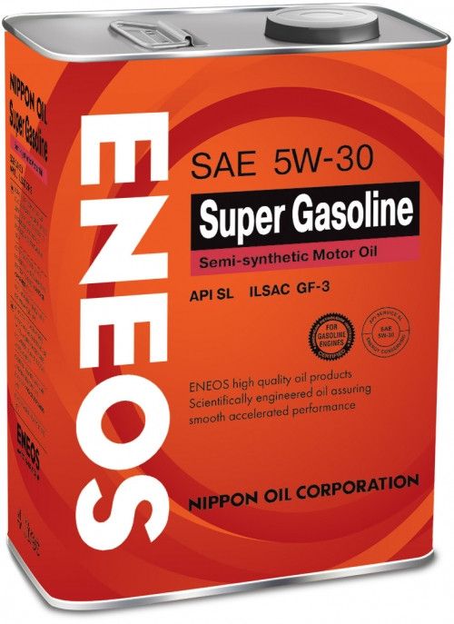 Масло моторное ENEOS SL Super Gasoline GF-3 5w30 4л