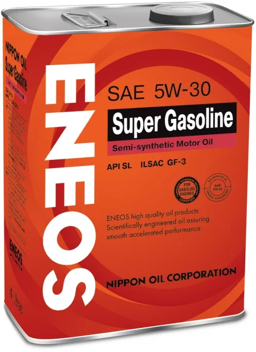 Масло моторное ENEOS SL Super Gasoline GF-3 5w30 4л