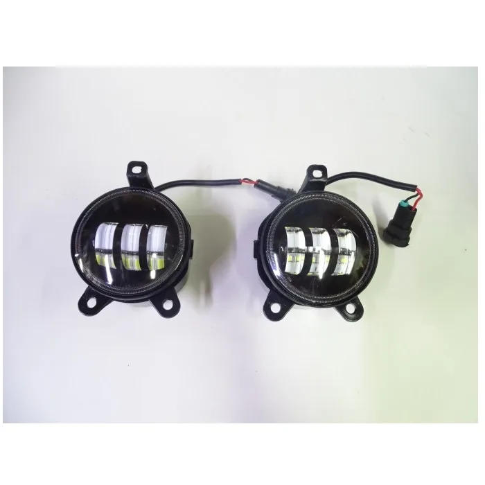 Фара противотуманная диодная линза ZMB WD-068  Газель Бизнес LED линз. к-т-2шт.