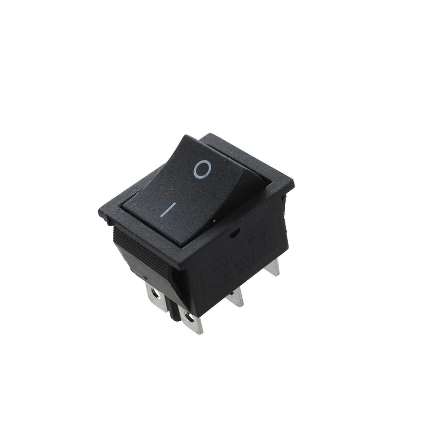 Кнопка-клавиша 250V 6A (2c) on-off овал SC-760