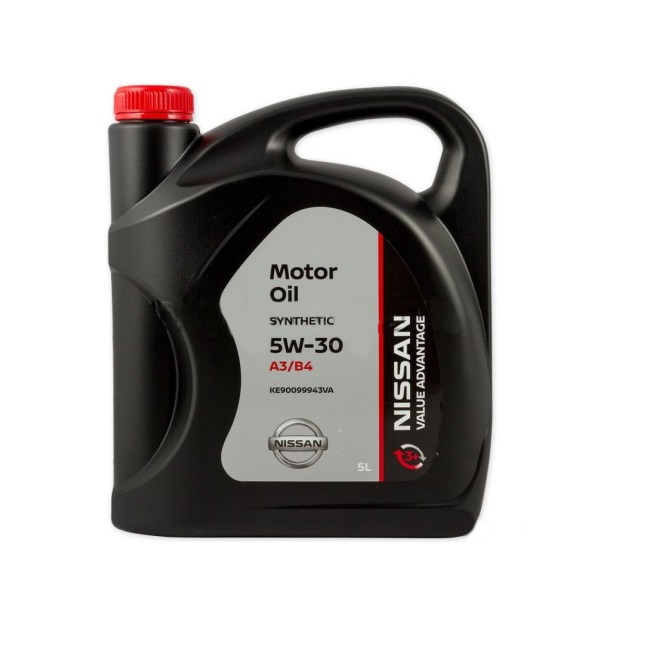 Масло моторное Nissan 5W40 A3/B4 Россия 5л