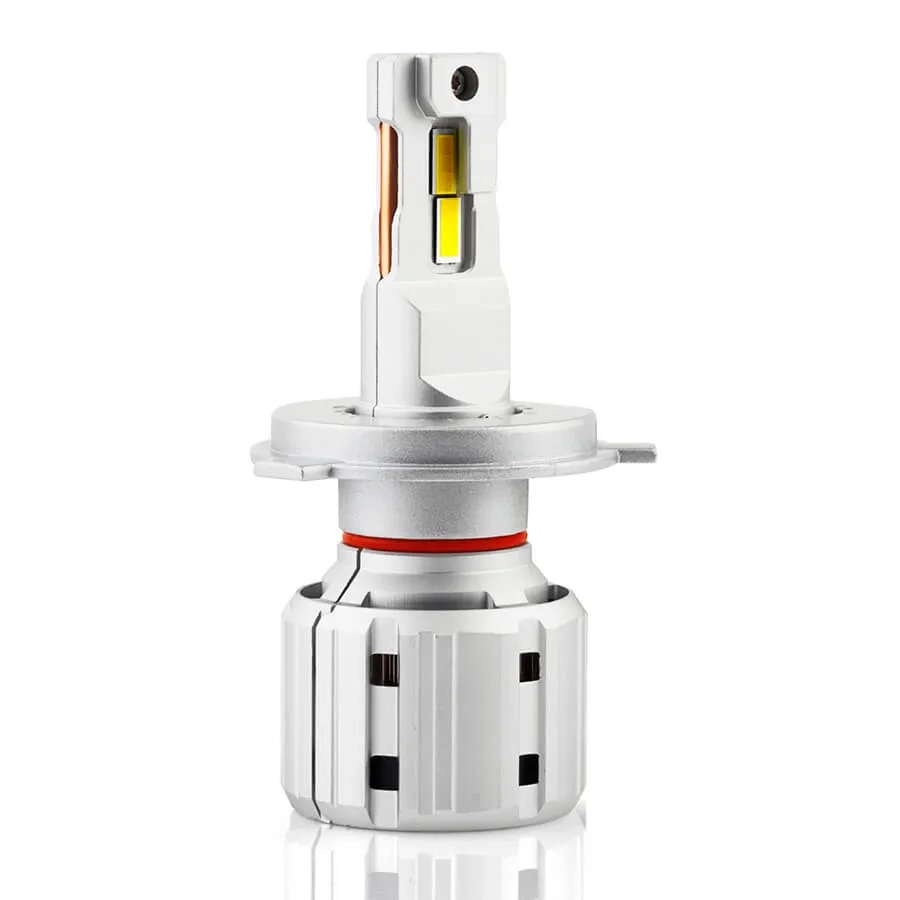 Светодиодные LED лампы ElectroKot UltraLED 12-24V H4 6000K, 12000Lm к-т 2шт