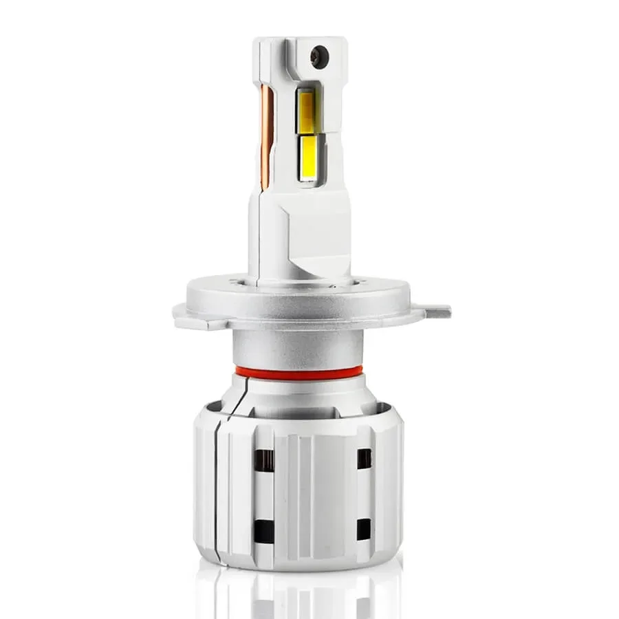 Светодиодные LED лампы ElectroKot UltraLED 12-24V H4 6000K, 12000Lm к-т 2шт