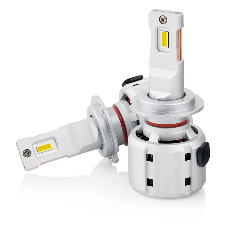 Светодиодные LED лампы ElectroKot UltraLED 12-24V H7 6000K, 12000Lm к-т 2шт