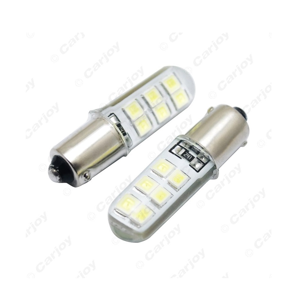 Лампа диодная 12V T4W  1SMD (керамика) X0076