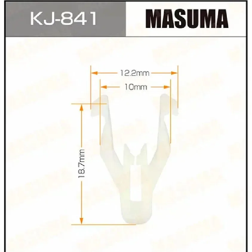 Клипса для крепления накладки  Masuma KJ-841