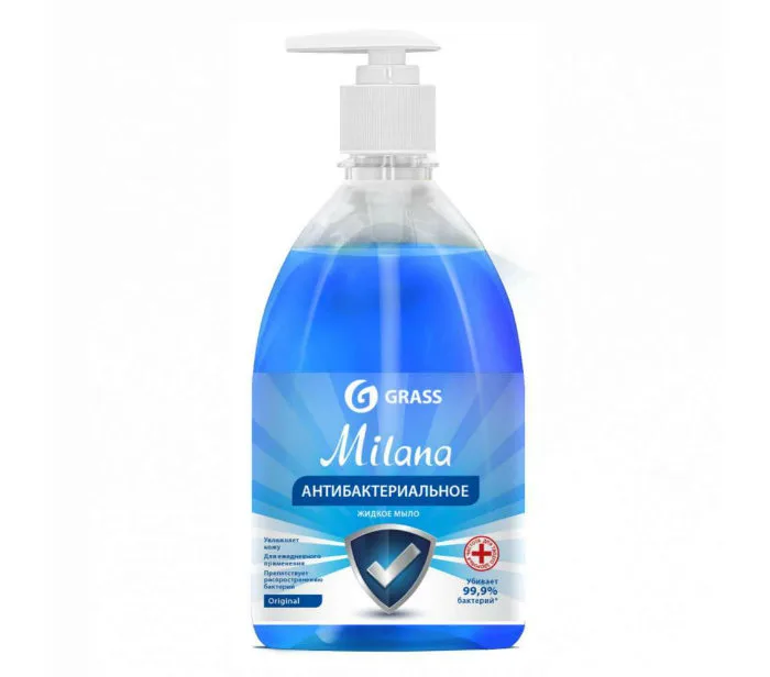 GraSS Мыло жидкое антибактериальное "Milana Original" (флакон 500 мл) 126705